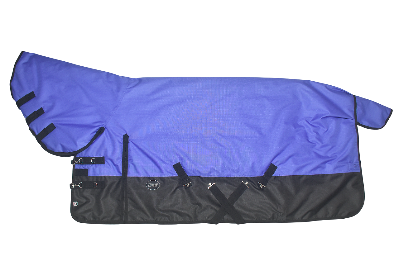 1200 Denier Ripstop Fabric 300 GSM Horse Blanket With Neck